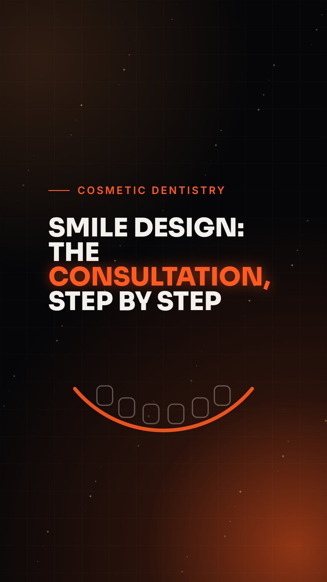 Smile design consultation campaign creative